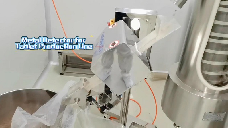 Tablet Metal Detector for Pharma Production