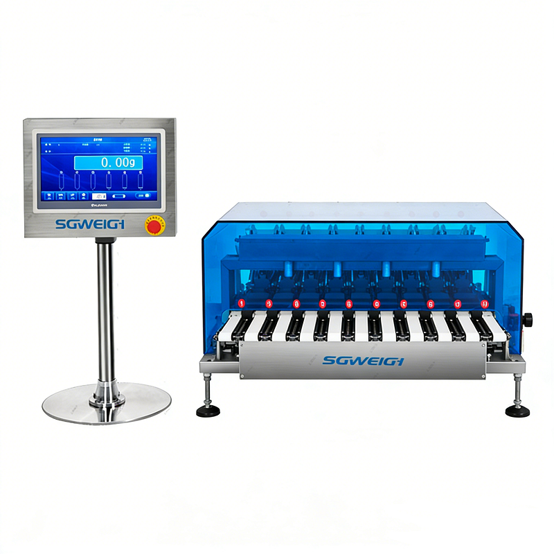 10-Lane Sachet Checkweigher